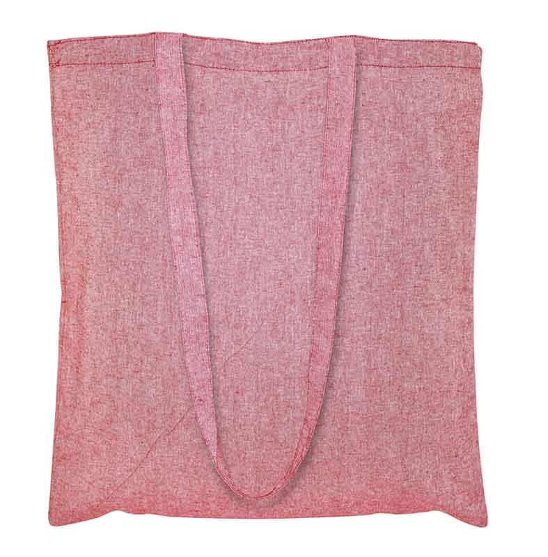 E120 Bolsa de Algodón Reciclado DENIM 38 x 41 cm - Imagen 8