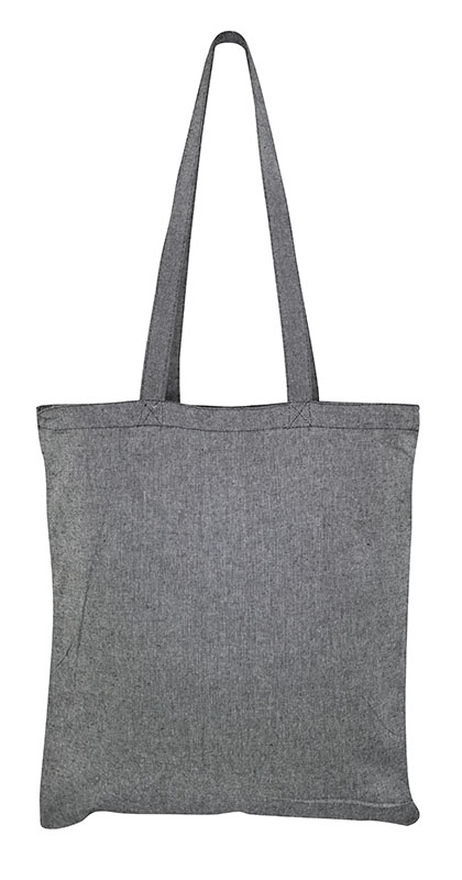 E120 Bolsa de Algodón Reciclado DENIM 38 x 41 cm - Imagen 5