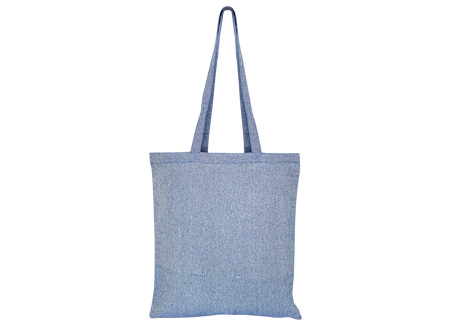 E120 Bolsa de Algodón Reciclado DENIM 38 x 41 cm